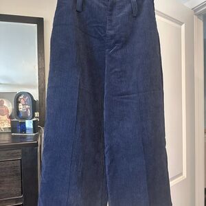 1. State Women’s Navy Corduroy Pants